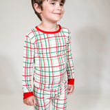 Festive Plaid - Long Sleeve/Pants PJs