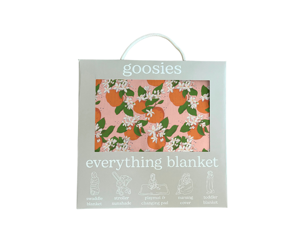 Everything Blanket - Orange Blossoms