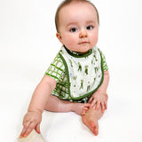T-shirt Onesie - Green Wavy Plaid (FINAL SALE)