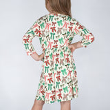3/4 Dress - Holiday Bows