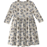 3/4 Sleeve Pocket Dress - Oysters