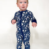 Convertible Zip Pajamas - Adventure Awaits