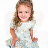 SS Dress - Blue Meadow