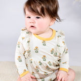 LS Flutter Bubble - Marigold Block Print