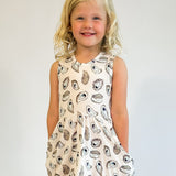 Sleeveless Dress - Oysters