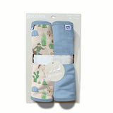 Burp Cloth Set - Saddle Up, Cowboy