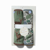 Burp Cloth Set - Deer