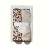 Burp Cloth Set - Classic Leopard