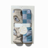 Burp Cloths Set of 2 (Oysters)