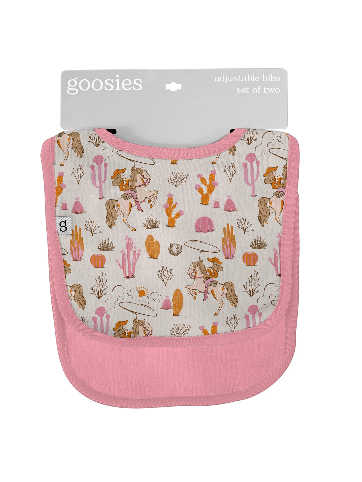 Bib Set - Saddle Up, Cowgirl