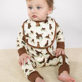 Convertible Zip Pajamas - Labradors
