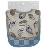 Bib Set of 2 (Oysters/Blue Checkers)