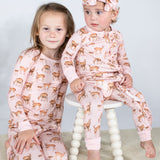 Convertible Zip Pajamas - Does & Fawns