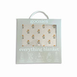 Everything Blanket - Marigold Block Print
