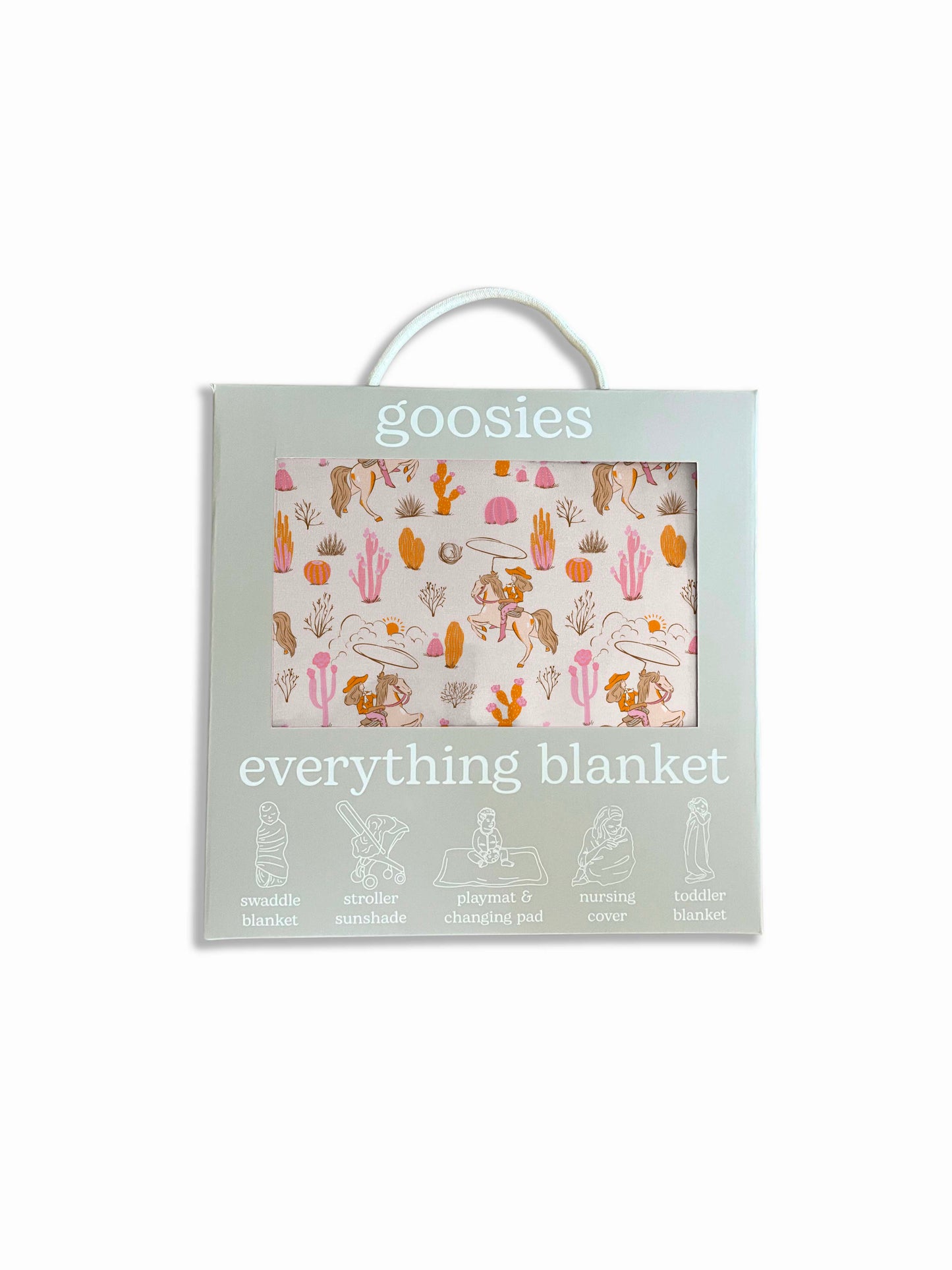 Everything Blanket- Saddle Up, Cowgirl!