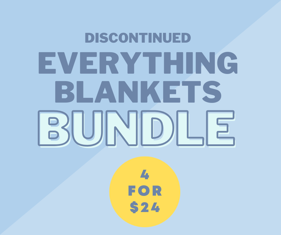 Everything Blankets Bundle (Discontinued Boy Prints)