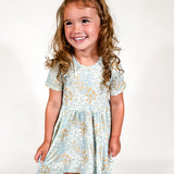SS Dress - Blue Meadow