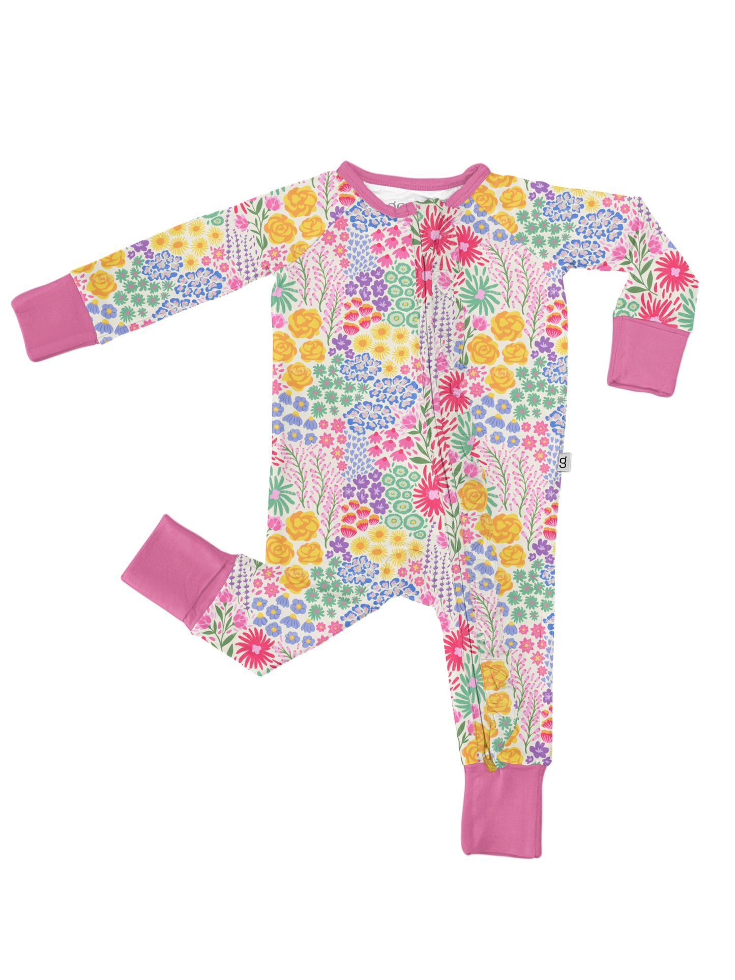 LS Zip PJ- Flower Fields