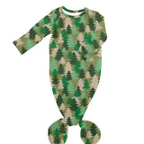 Knotted Gown - Evergreen Camo