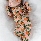 Knotted Gown - Orange Blossoms
