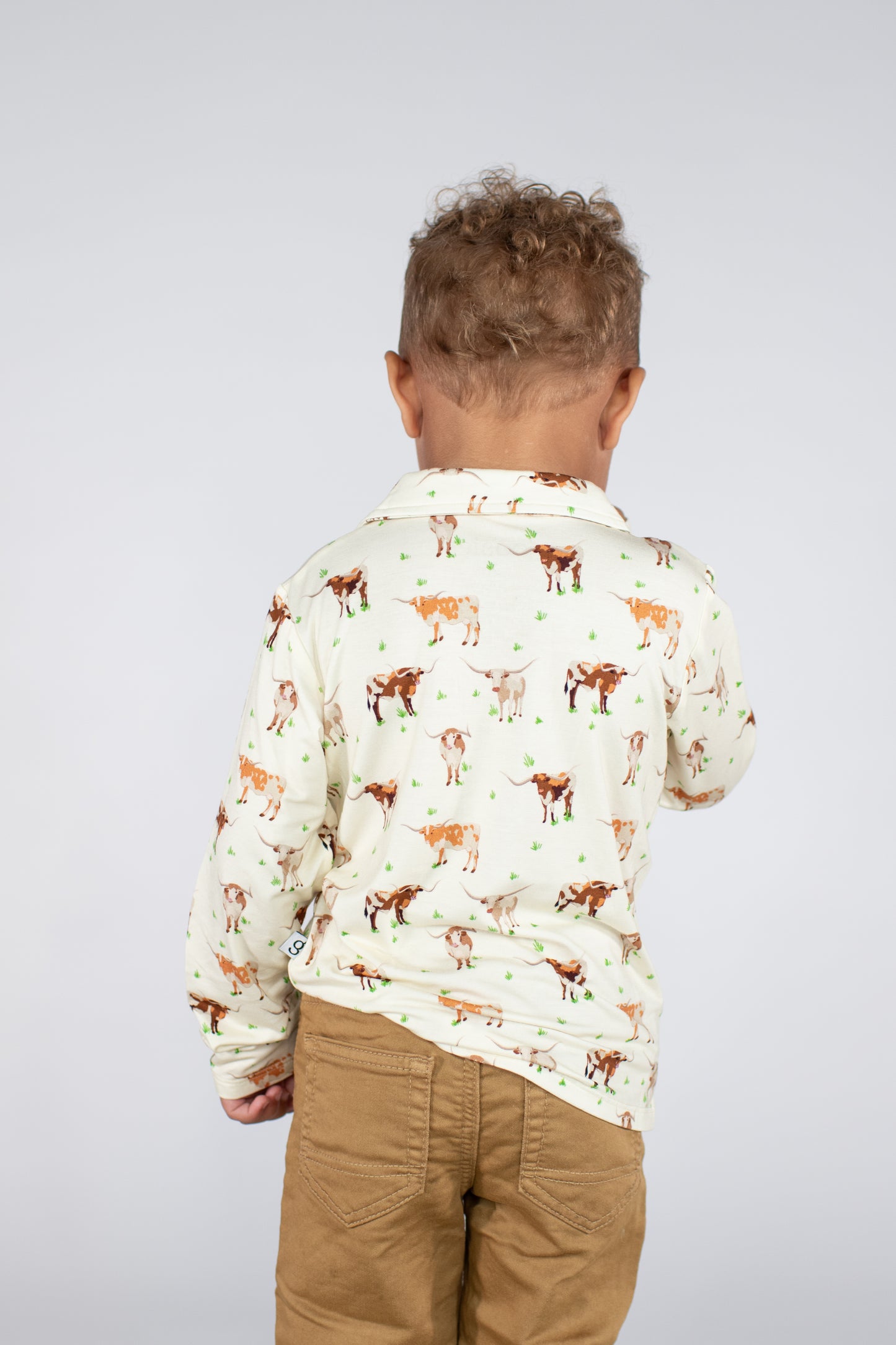 LS Polo Shirt - Longhorns
