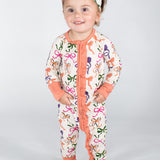 Convertible Zip Pajamas - Bows