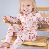 Convertible Zip Pajamas - Does & Fawns