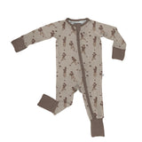 Convertible Zip Pajamas - Football