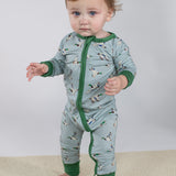 Convertible Zip Pajamas - Mallards