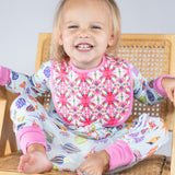 Convertible Zip Pajamas - Seashells