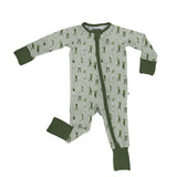 Convertible Zip Pajamas - Golf
