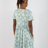 SS Pocket Dress - Hydrangeas