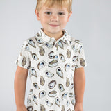 Short Sleeve Polo Shirt - Oysters