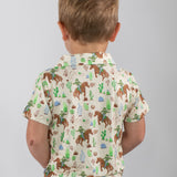 SS Polo Shirt - Saddle Up, Cowboy
