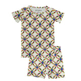Two Piece PJs - Quilt Pink (FINAL SALE)