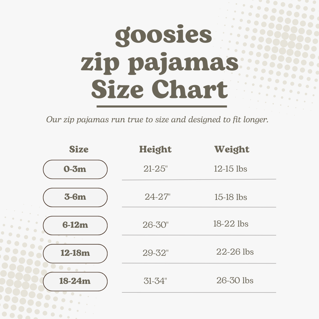 Zip PJs - Peonies (FINAL SALE)