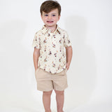 Short Sleeve Polo Shirt - Pelicans (Final Sale)