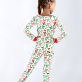 Holiday Bows - Long Sleeve/Pants PJs