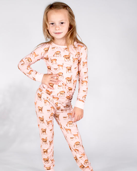 Does & Fawns - Long Sleeve/Pants PJs
