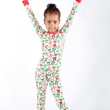 Holiday Bows - Long Sleeve/Pants PJs