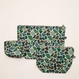 Easy Clean Pouch Set of 3 - Pebble Camo