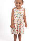 Sleeveless Dress - Berry Patch