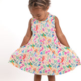 Sleeveless  Dress - Mermaid Magic
