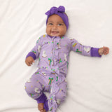 Convertible Zip Pajamas - Mardi Gras Queen