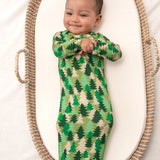 Knotted Gown - Evergreen Camo