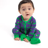 Convertible Zip Pajamas - Gator Krewe