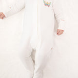 Pip Emb Zip Romper-Butterfly Bliss