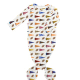 Knotted Gown - Varsity Flags