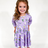 3/4 Dress - Mardi Gras Queen