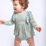 LS Flutter Bubble - Blue Meadow